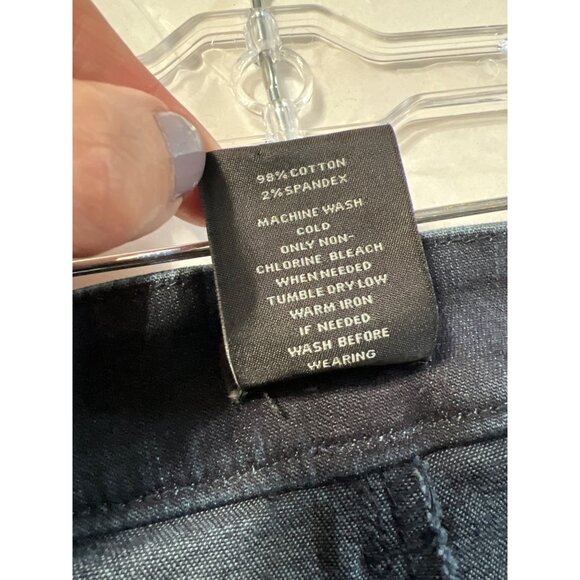 Ann Taylor Jeans Size 8 dark wash - Picture 4 of 5